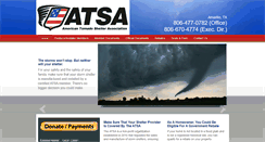 Desktop Screenshot of americantornadoshelterassociation.org